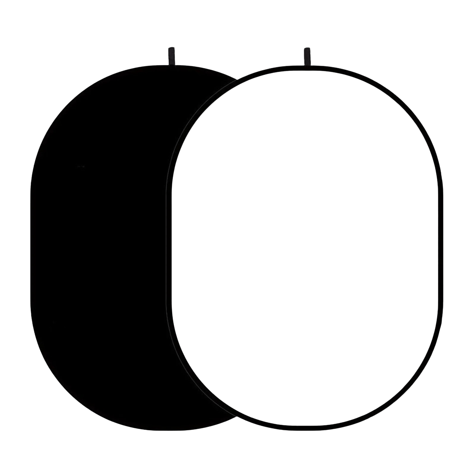 GlareOne Foldable Background 2in1 Black White 150x200cm